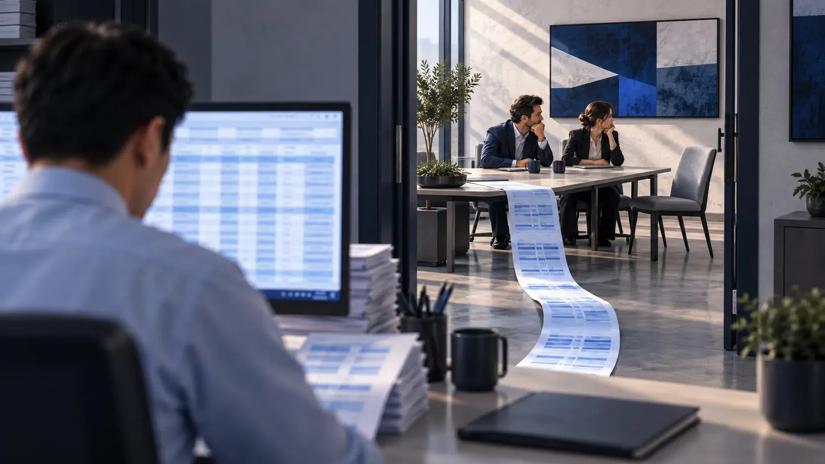The Data Is There. The Answer Takes a Week: What Slow Reporting Costs